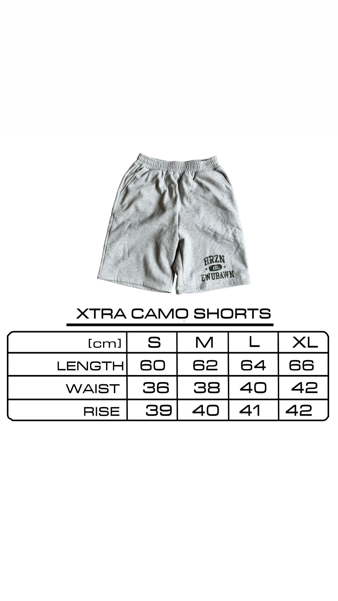 XTRA CAMO SHORTS