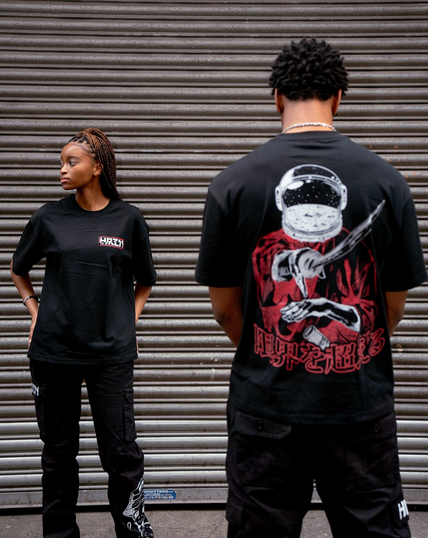 HRZN BLACK VOID TEE