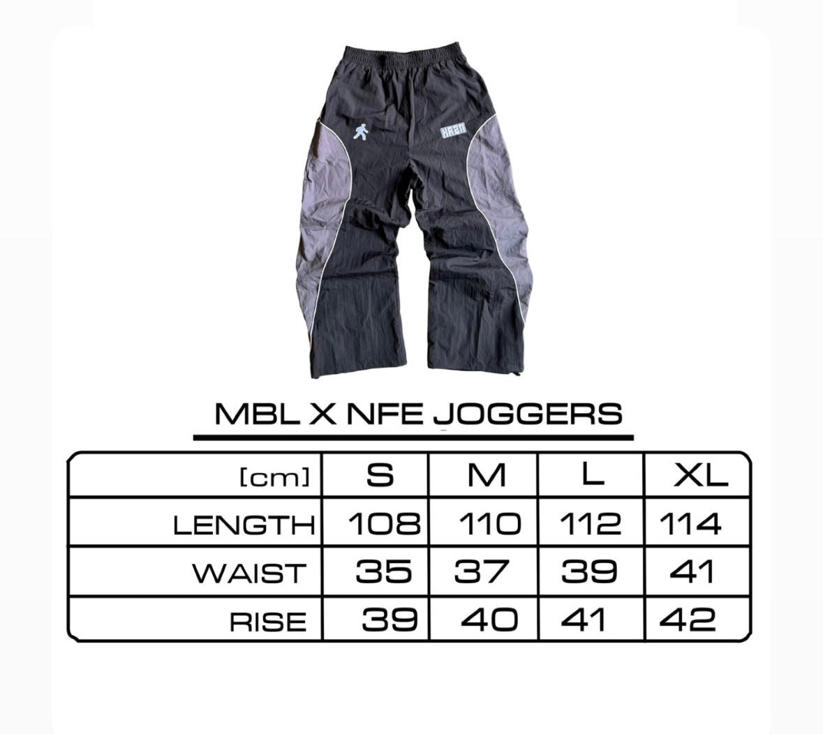 MBL X NFE JOGGERS