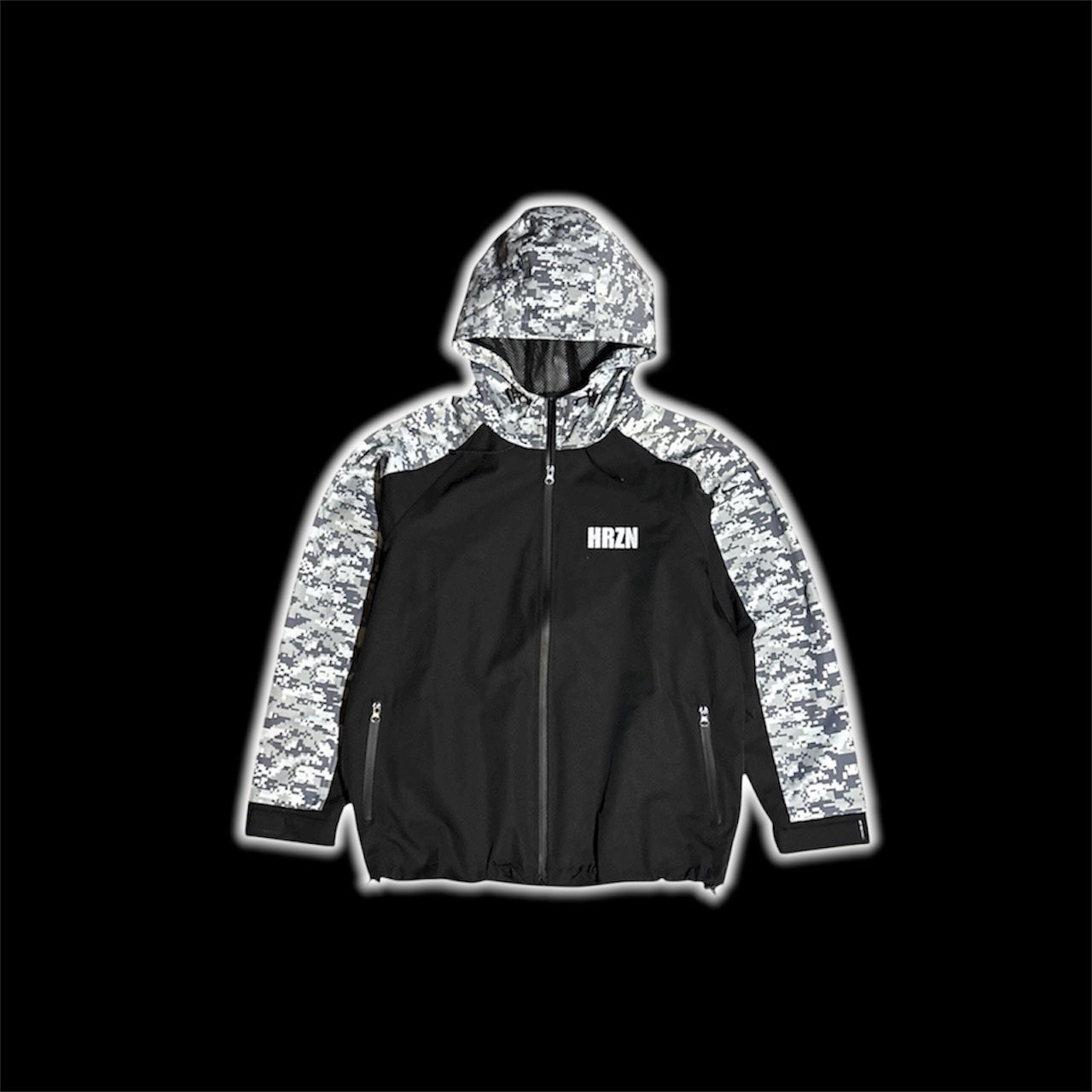 CAMO WATERPROOF SHELL JACKET