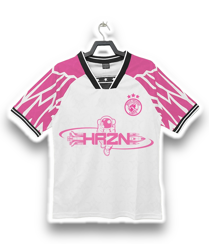 HALA HRZN JERSEY WHITE AND PINK