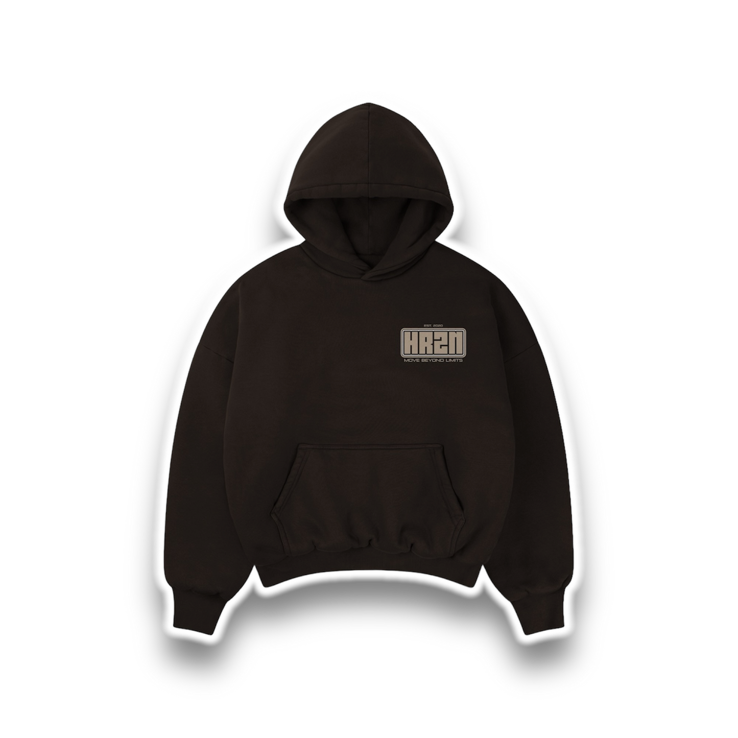 HRZN BROWN SPACESUIT HOODIE